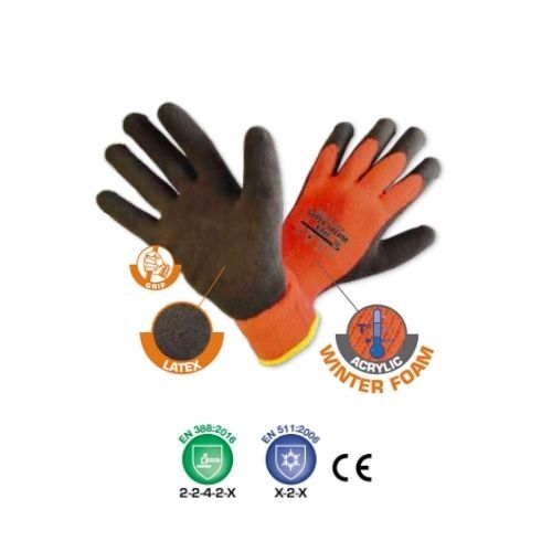 Gants de travail Super Therm Grip SecurX Taille 10 Repamine - 3