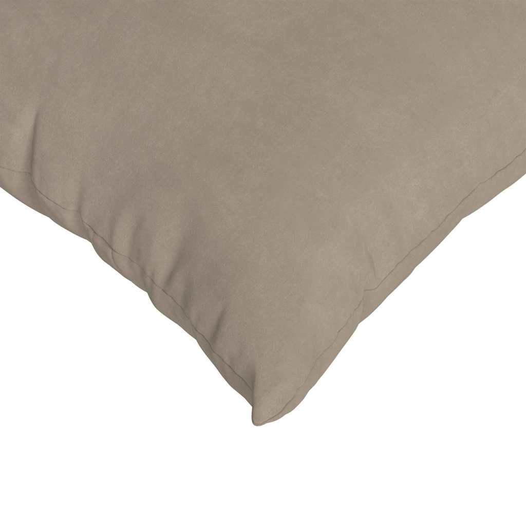 Coussins de canapé 2 pcs Taupe 50 x 50 cm tissu vidaXL - 7