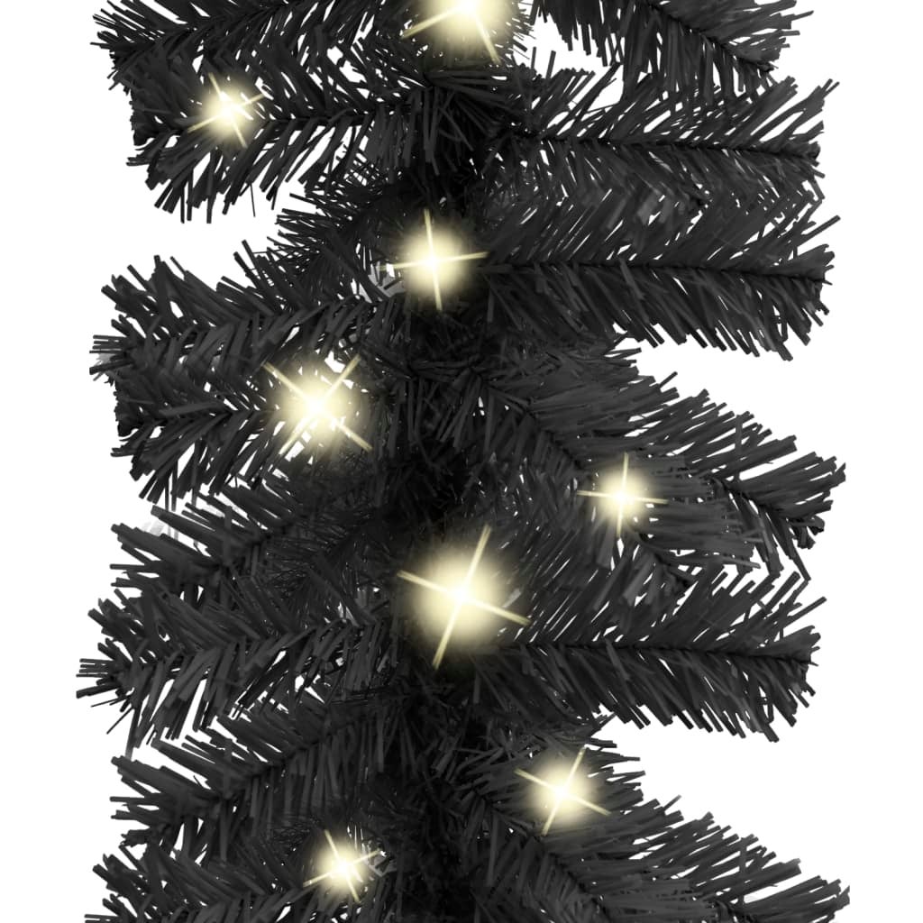 Maison Exclusive - Guirlande de Noël avec lumières LED 20 m Noir - 4