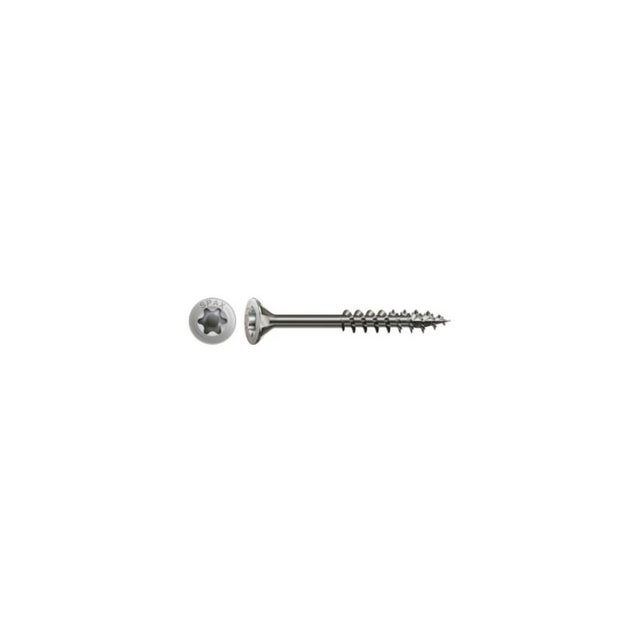 Lot de 30 vis inox tęte fraisée torx SPAX, Diam.6 mm x L.120 mm