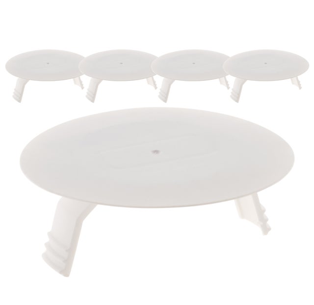Couvercle de protection boîte Ø80mm + 2 pattes - Blanc - Zenitech