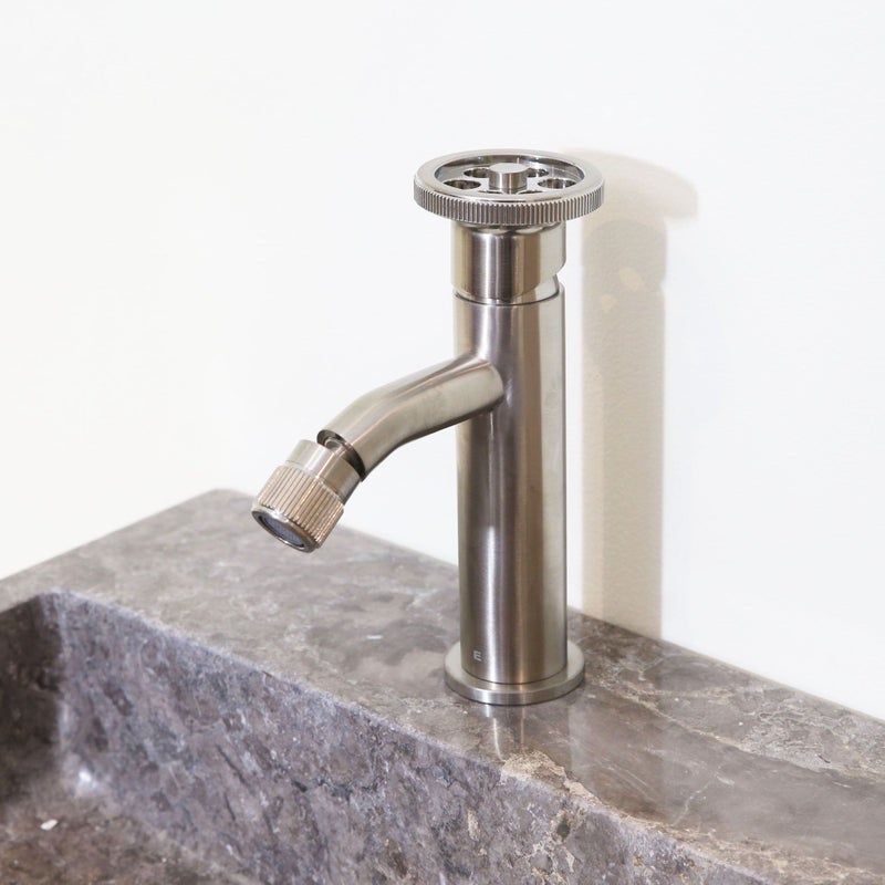 Bateria bidetowa Indus nikiel