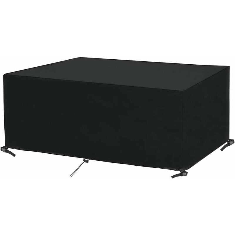 Prostokątny pokrowiec na stół ogrodowy, pokrowiec na meble ogrodowe, wodoodporny pokrowiec na meble ogrodowe,wodoodporna plandeka (170 x 94 x 71 cm)