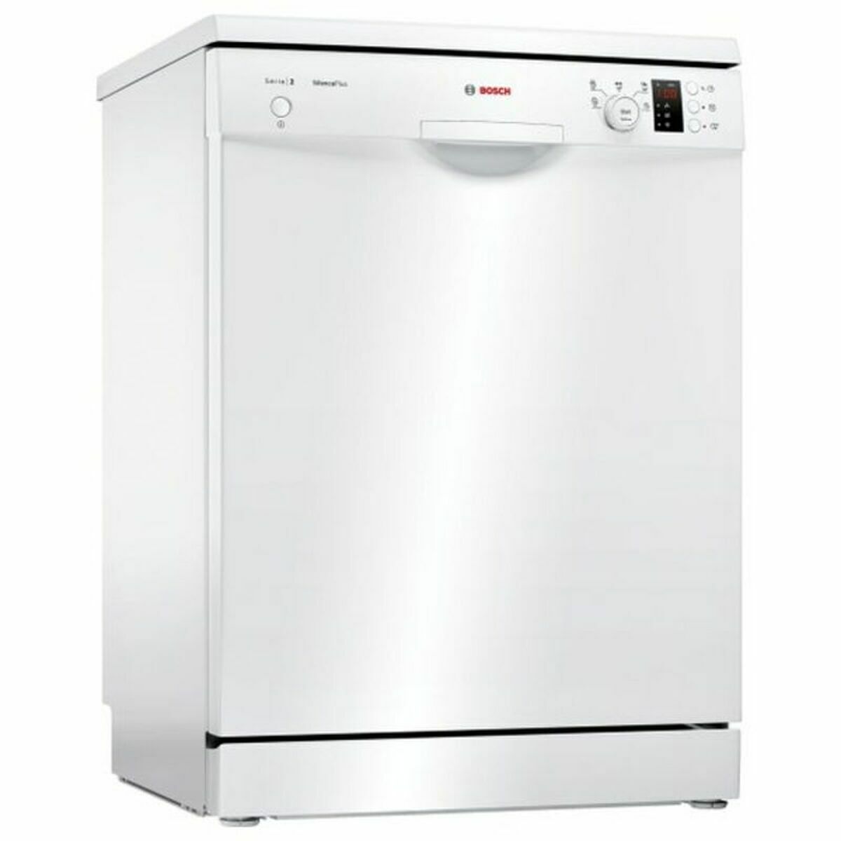 Lavavajillas 60cm BOSCH SMS25AW05E Clase E | 9L, 12 cubiertos, 48dB, Serie 2, Blanco