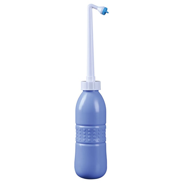 Bidet Pulvérisateur Portable de Voyage avec Bouteille de Bidet à Main pour Laver Les Toilettes, La Salle de Bain, La Maison, Les Voyages
