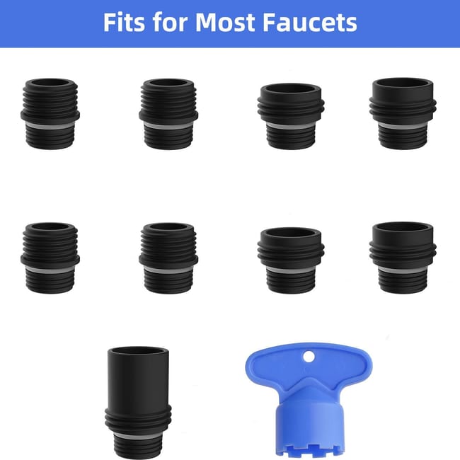 Boquilla de ducha para grifo de cocina 3 caudales de agua diferentes SilverGrey Leroy Merlin