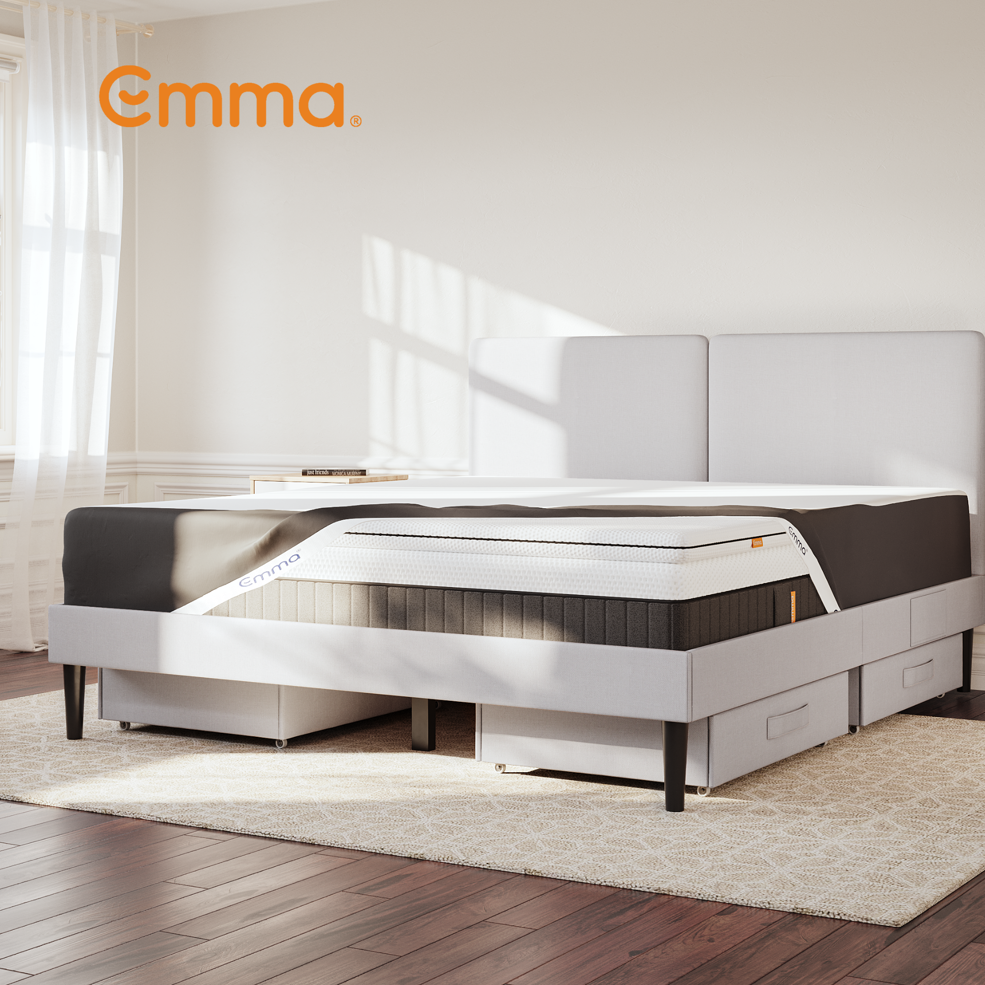EMMA | Protège-matelas Imperméable Emma 90x190 cm | Imperméable et Respirant | Doux et Confortable | Antibactérien Anti-allergènes - 5