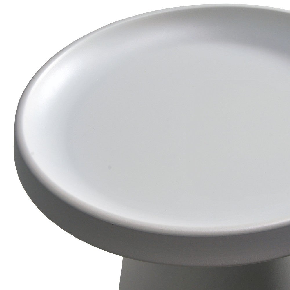 Lot de 2 tables basses rondes LOTUS/ Blanc - 3