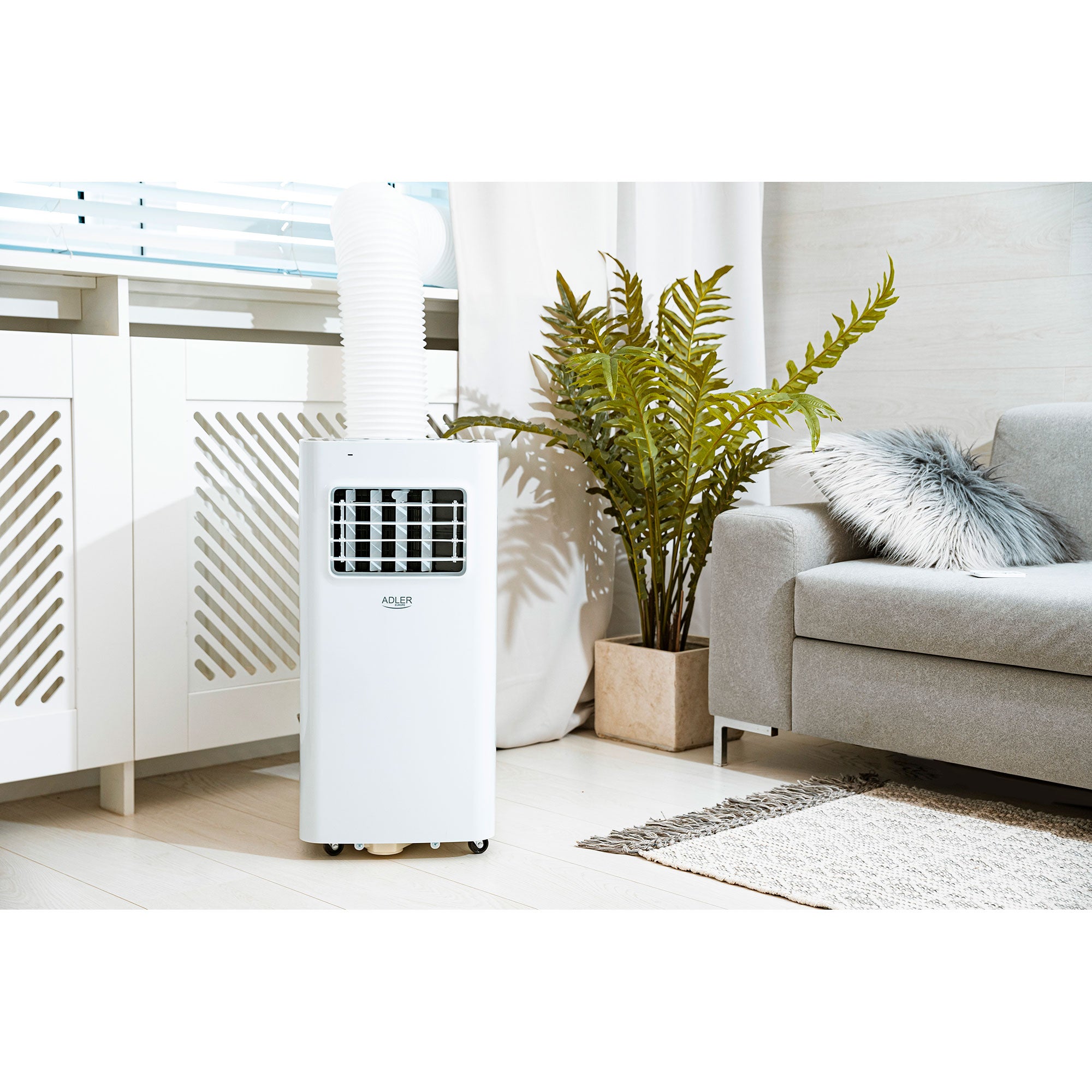 Condizionatore Portatile Intelligente 8.500 BTU – Montaggio A Parete, Raffredda E Riscalda Per Casa, Ufficio E Camper
