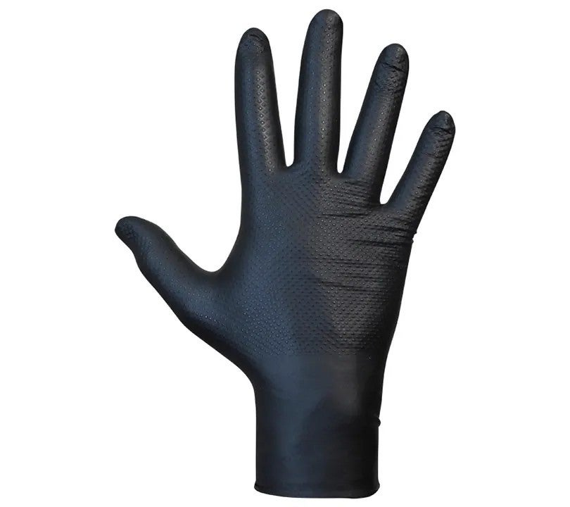 Gants Nitrile Juba Gripazz Noir - Lot De 50 Taille XL