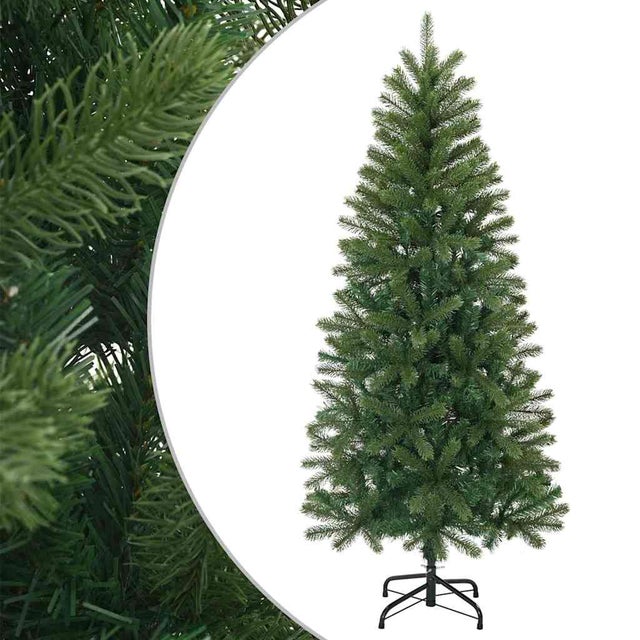 Sapin de Noël artificiel Vert 150 cm PVC, PE et acier vidaXL