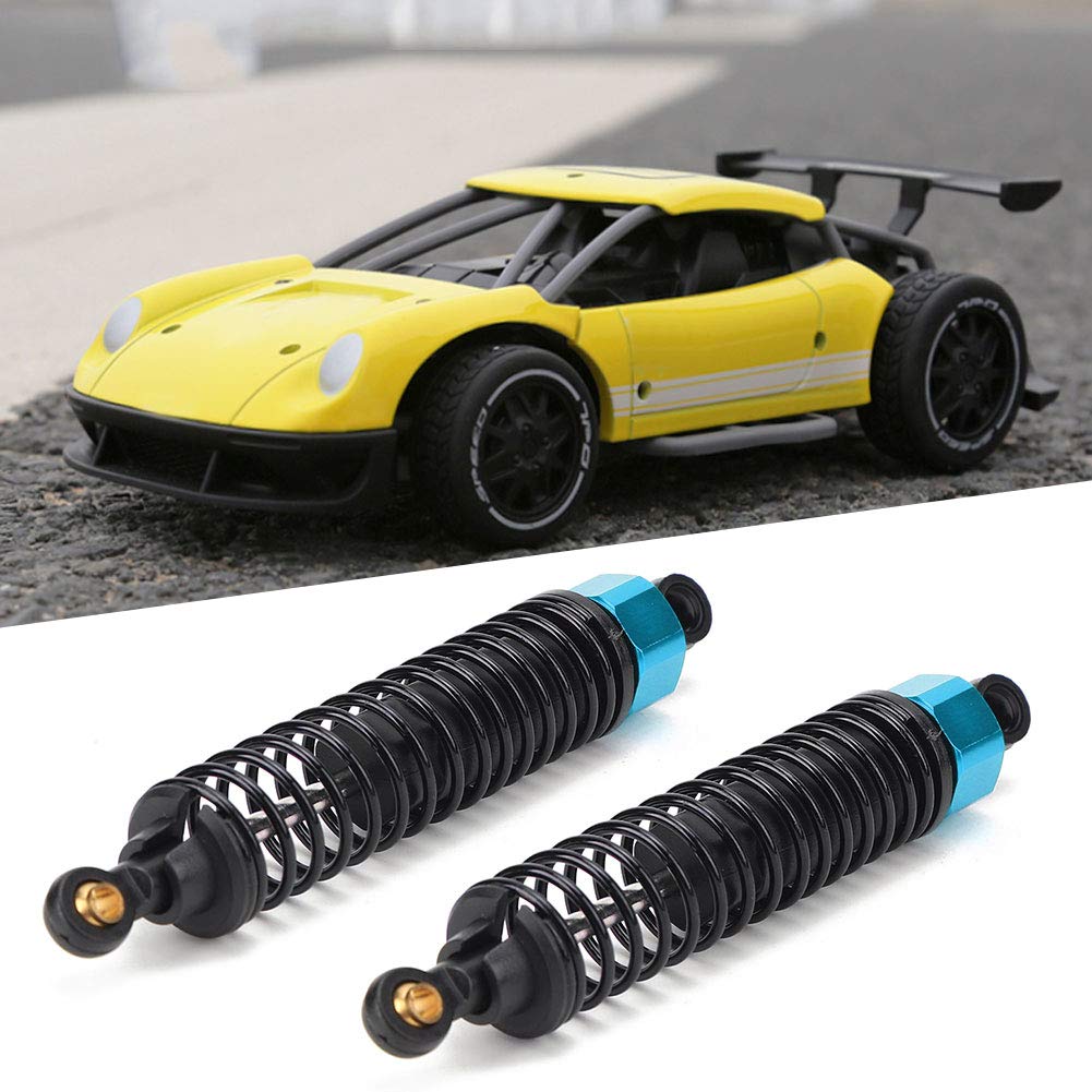 Ammortizzatore antiusura da 3,5 pollici, smorzatore di vibrazioni, 2 pezzi per camion corto JLB 1/10 (blu) - 2