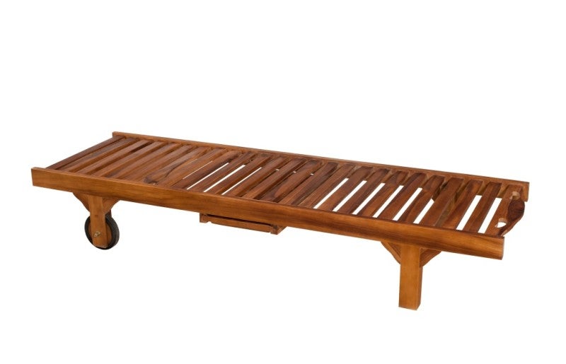 MAEVA - Bain de soleil en bois Teck huilé - 4
