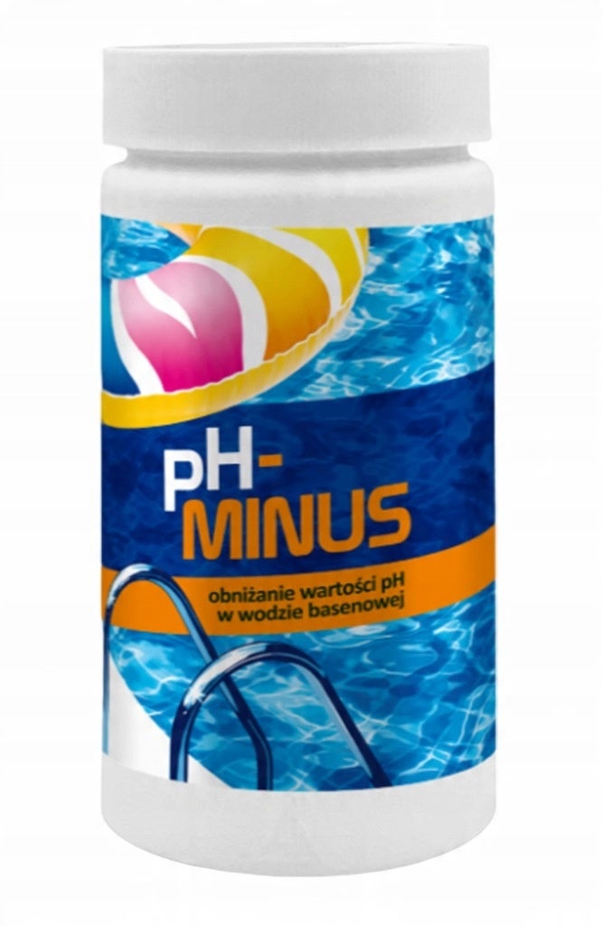 CHEMIA BASENOWA PH PLUS MINUS PH+ PH- DO BASENU REGULATOR WODY GAMIX 2,5KG - 2