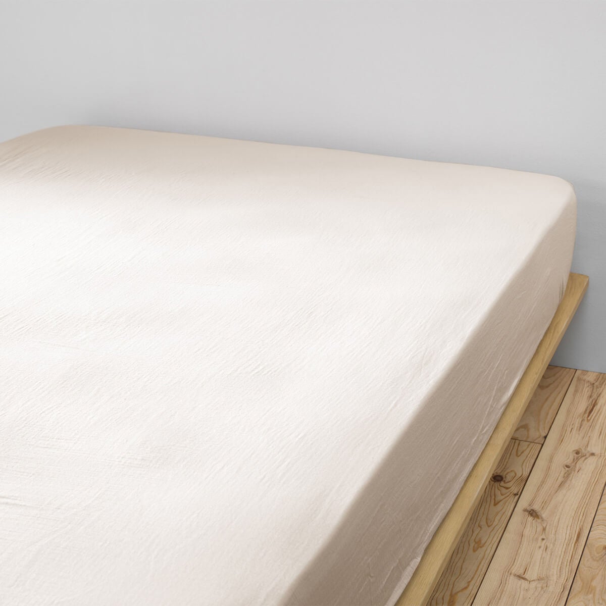 OUREA - Drap Housse 90x190cm Gaze de Coton Pampa - 3