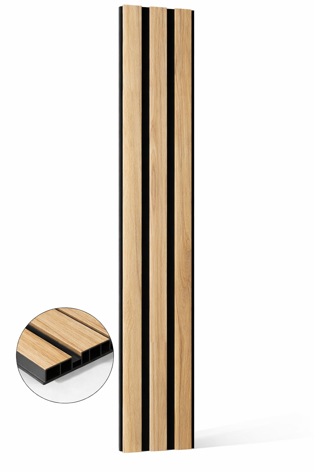 Lambris PVC décoratif 290 x 59,9 cm - panneaux muraux 12 mm - 2