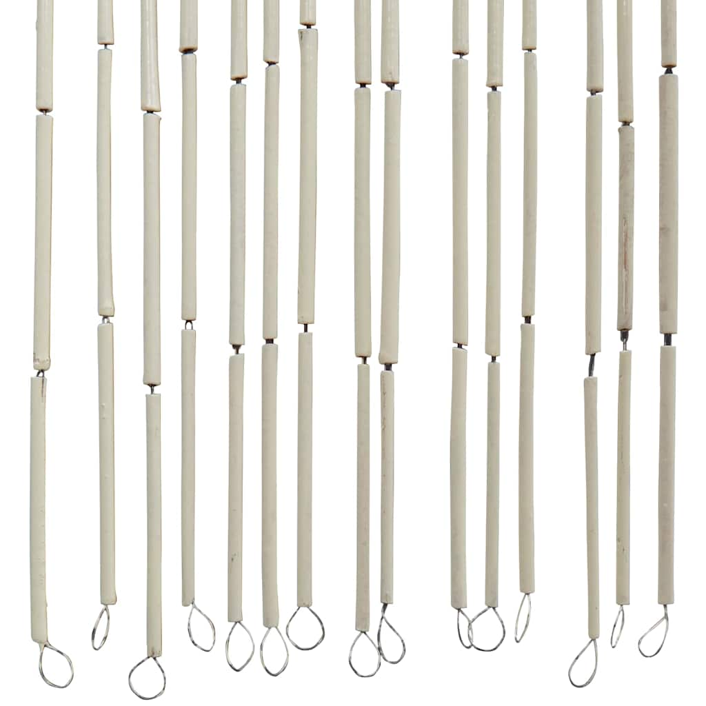 VidaXL Rideau anti-insectes imprimé bambou 100x200 cm - 4