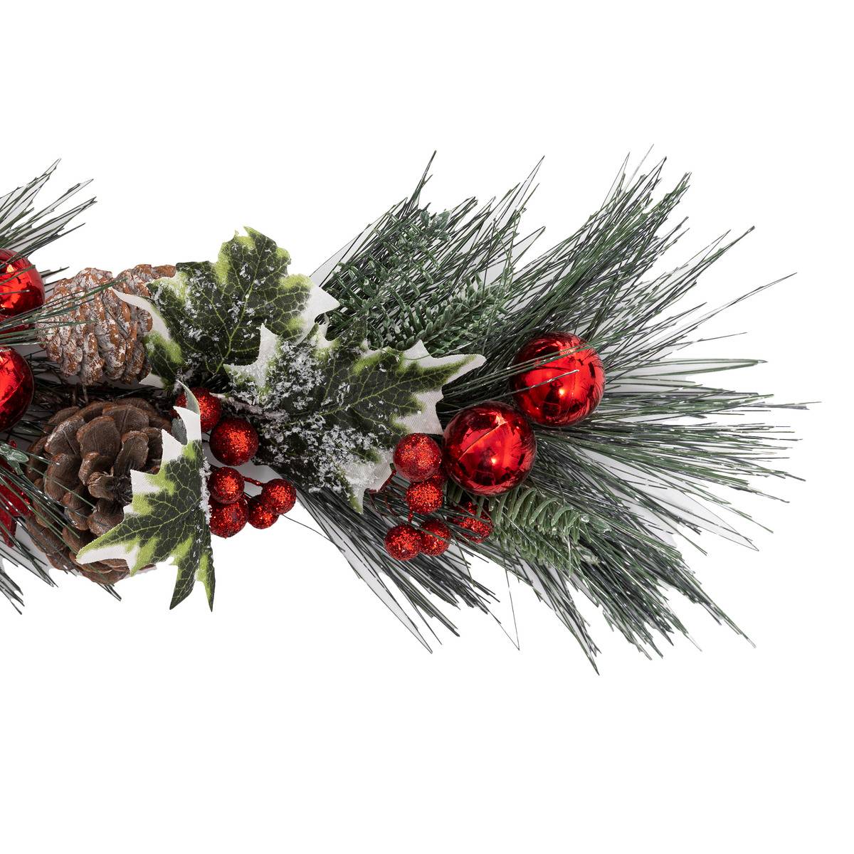 Guirlande Nature bois branches 1,5m rouge - Atmosphera créateur d'intérieur - 2