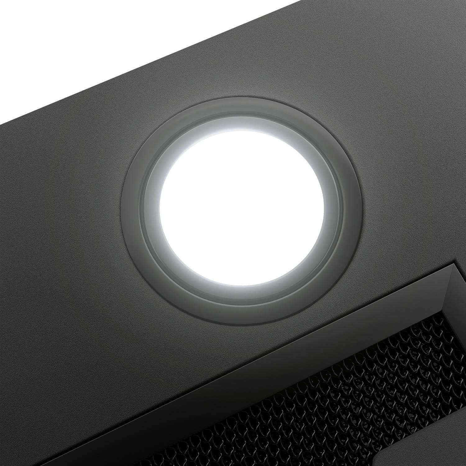 CIARRA Campana Extractora Empotrada 300m3/h Reciclado o Evacuación Negro 913ABK52 - 6