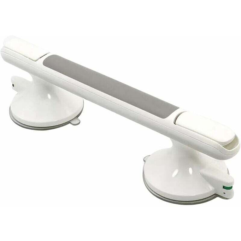 Uchwyty prysznicowe, uchwyty prysznicowe do łazienki, uchwyty przyssawkowe z lampką kontrolną, długość 33 cm