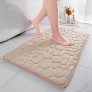Set tappeto da bagno marrone (2 pezzi) | Leroy Merlin