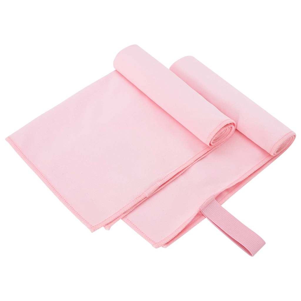 Nottoc Lot De 4 Serviettes De Toilette Luxe Turc - Vieux Rose Élégant - 50x90 Cm - 100% Coton Absorbant Ultra Doux