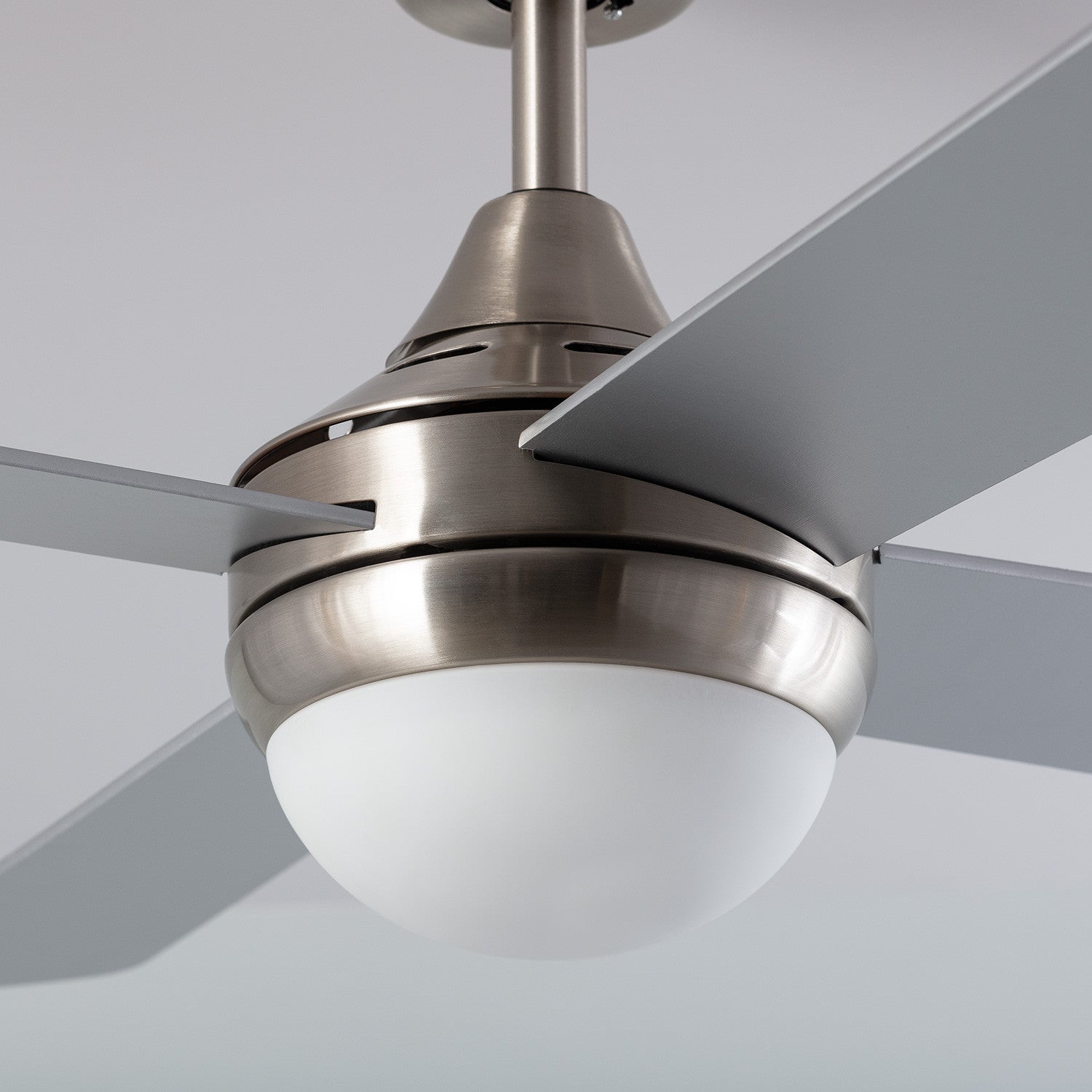 Ventilateur de Plafond Navy Effet bois Nickel 110cm - 4
