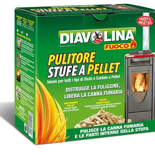 Diavolina Limpador de Chaminés Pellet 1,5 Kg - 3