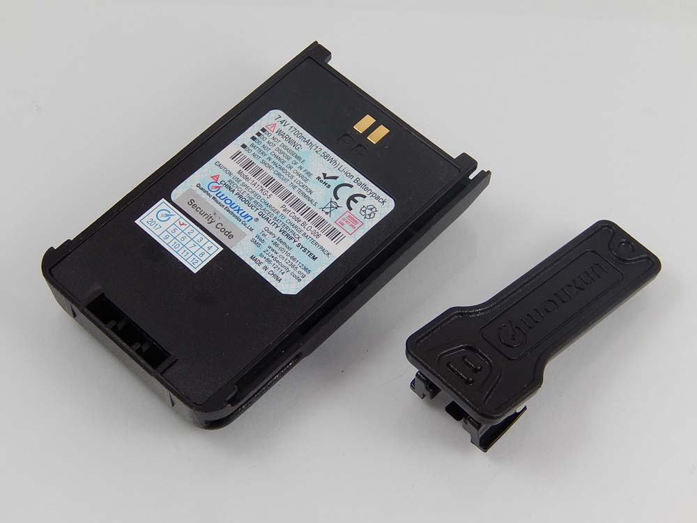 vhbw 2x Batterie remplacement pour Icom BP-232LI, BP-232N, BP-232WP pour radio talkie-walkie (2250mAh, 7,2V, Li-ion vhbw 2x Batterie remplacement pour Icom BP-232LI, BP-232N, BP-232WP pour radio talkie-walkie (2250mAh, 7,2V, Li-ion