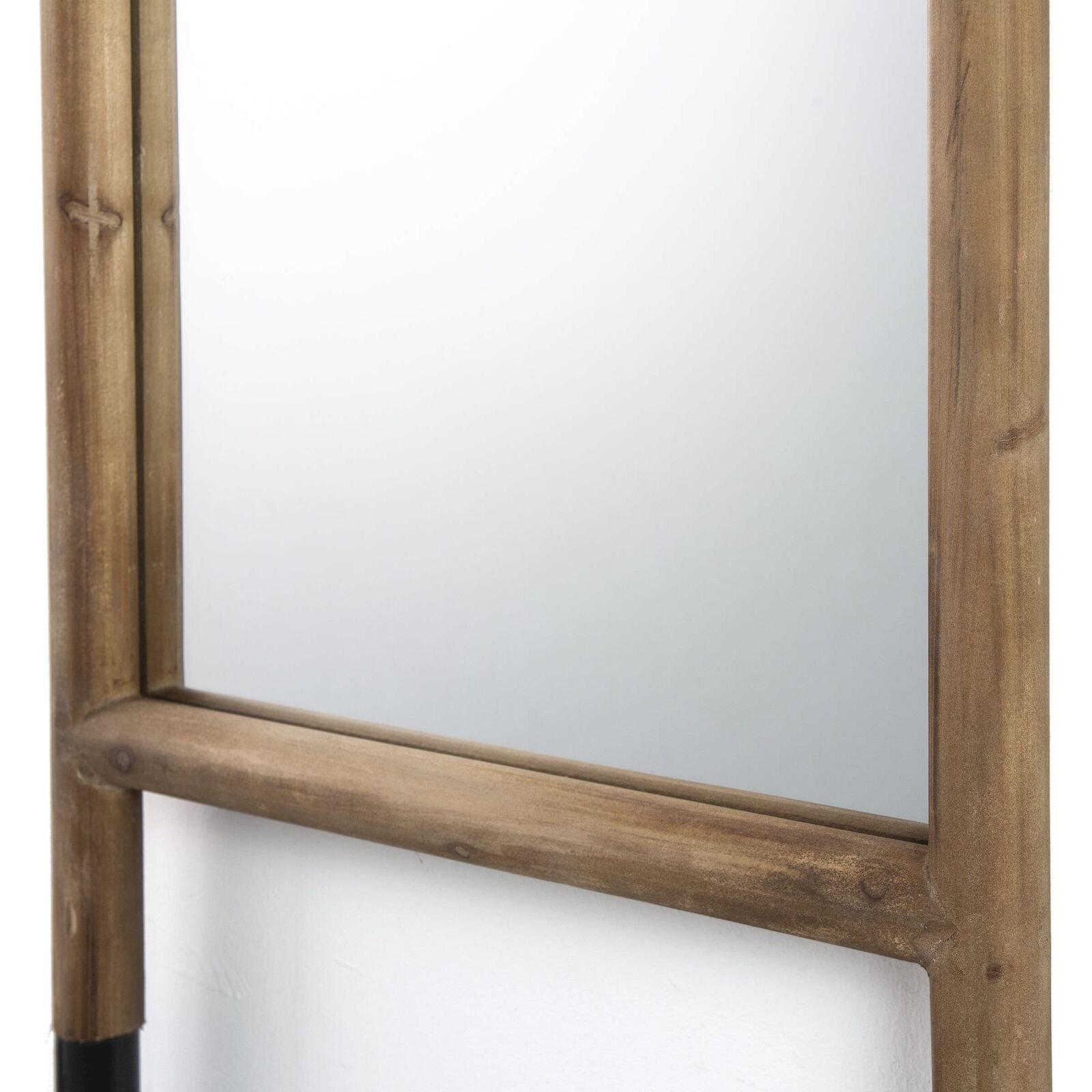 Miroir Baker 43 x 3 x 184 cm Noir, Naturel - 2
