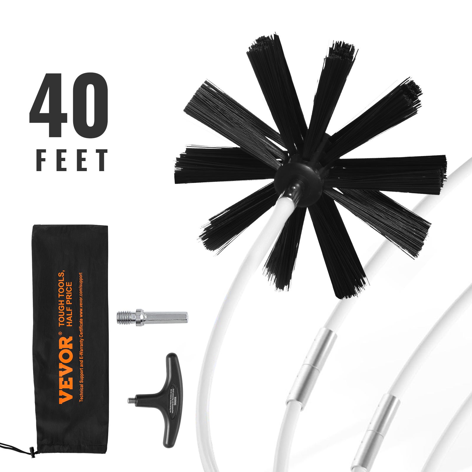 10 Spazzole Per Pulizia Cannucce Lunghe 21,6 Cm - In Acciaio Inox 304 E Nylon - Per Biberon, Borracce Yeti, Tazze Stanley, Tubi E Cannucce Riutilizzabili - 5