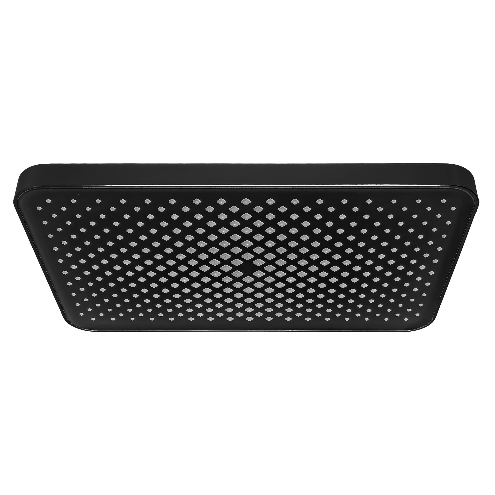Rea Pălărie De Duș Dreptunghiulară Js-032 Black