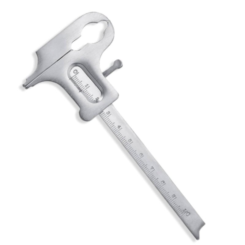 Zdjęcia - Suwmiarka ze stali nierdzewnej dla dentystów, techników ortodontycznych, linijka pomiarowa, narzędzie pomiarowe od 0,1 do 10