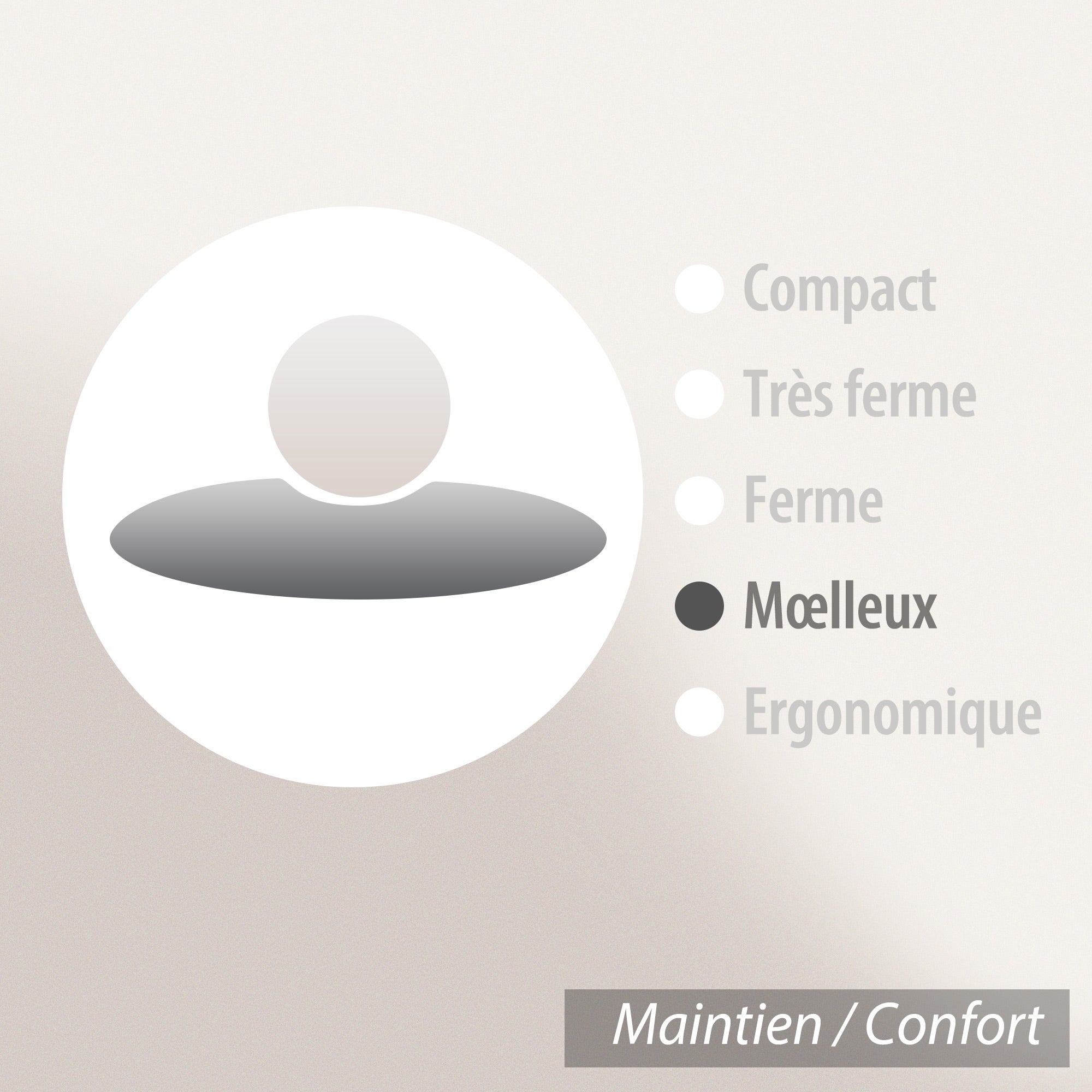 Traversin 140 cm GRIZZ'LIT PLUMES 100% Plumes de Canard - 4