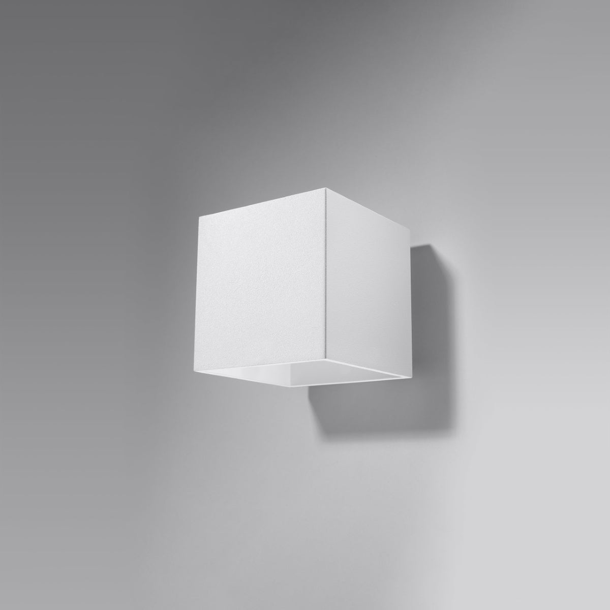 Kinkiet QUADX 1 biały LED 4000K - 10x12x10cm Sollux