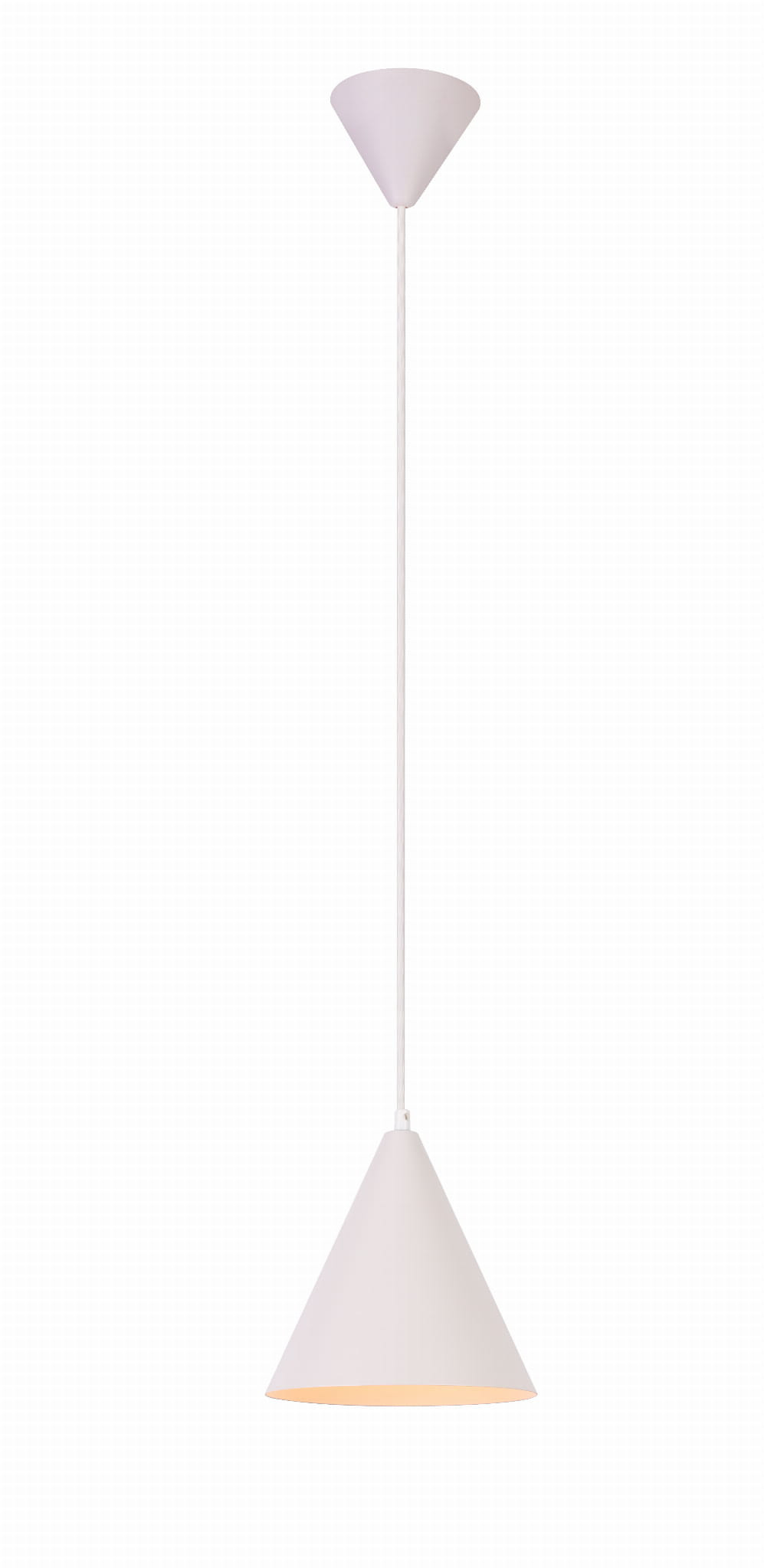 Lampa sufitowa wisząca Voss biała 1xE27x40W wym: 110 x 20 x 20 cm metal Candellux