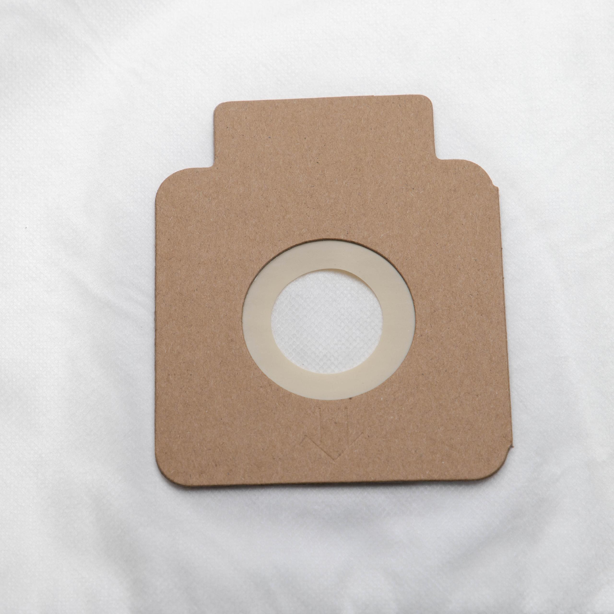 vhbw 5x Sacs compatible avec Hoover Sprint aspirateur - microfibres non tissées, 23,8cm x 26,7cm, blanc - 5