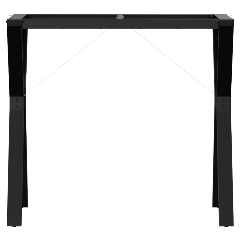 Pernas de mesa de jantar em estrutura em Y aço 80x40x73 cm - COMFORTXL - 4