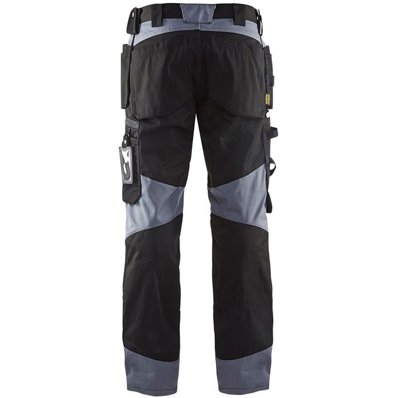outil   pantalon blesle 15  charcoal  美品 BLAKLADER Pantalon de travail artisan - 1555 - Noir / Gris clair