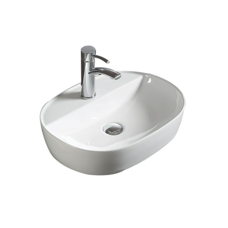 Swiss Aqua Technologies Vasque à poser Infinitio 60 x 40 x 12,5 cm sans trop-plein, blanc (SATINF6040) - 2