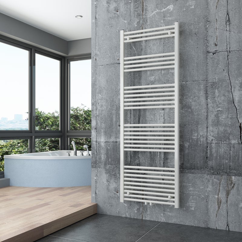 Bernstein Grzejnik łazienkowy R18W biały z przyłączem 170x60 cm