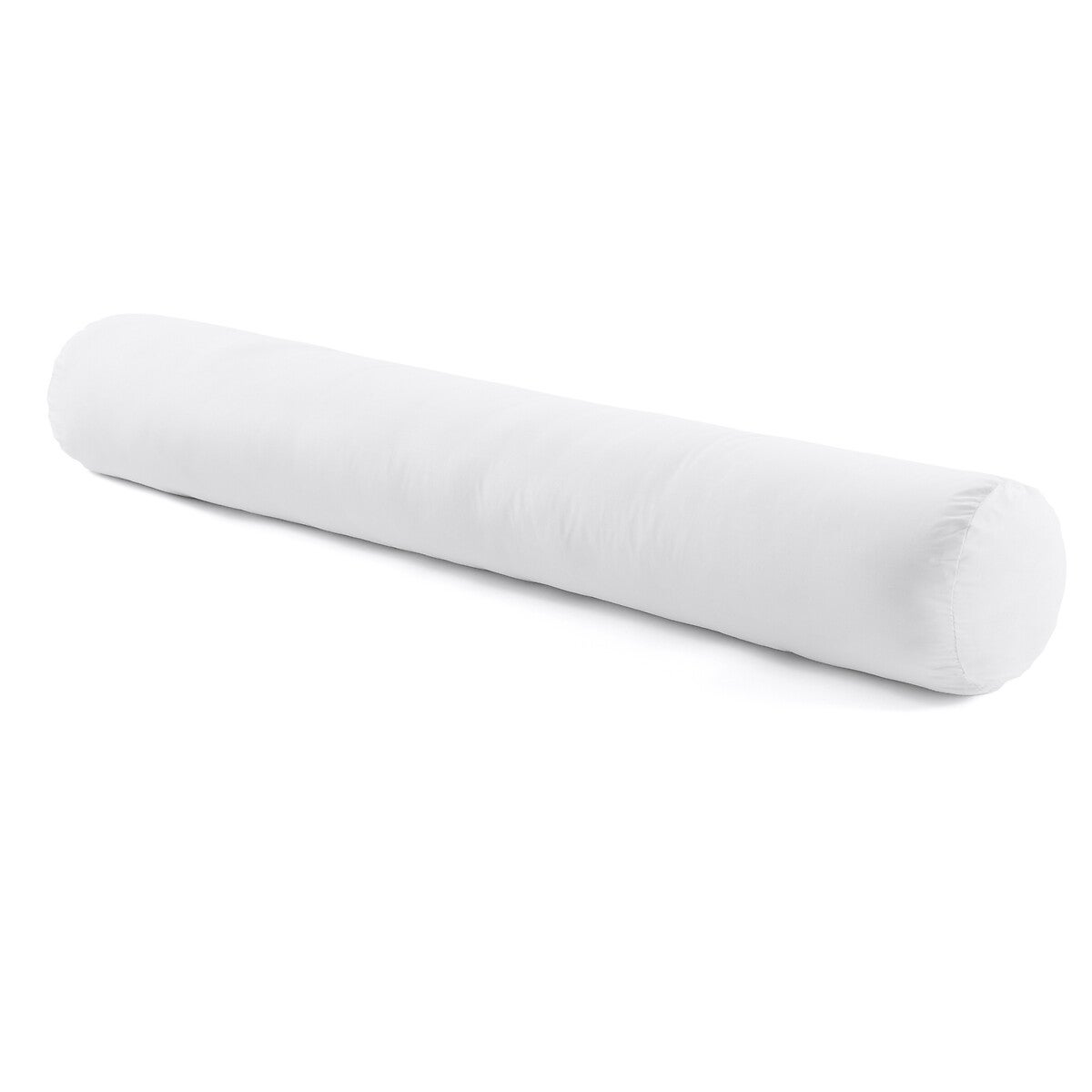 Traversin Coton 160cm Blanc - 1150grs Sensifibre - Housse De Rangement Incluse
