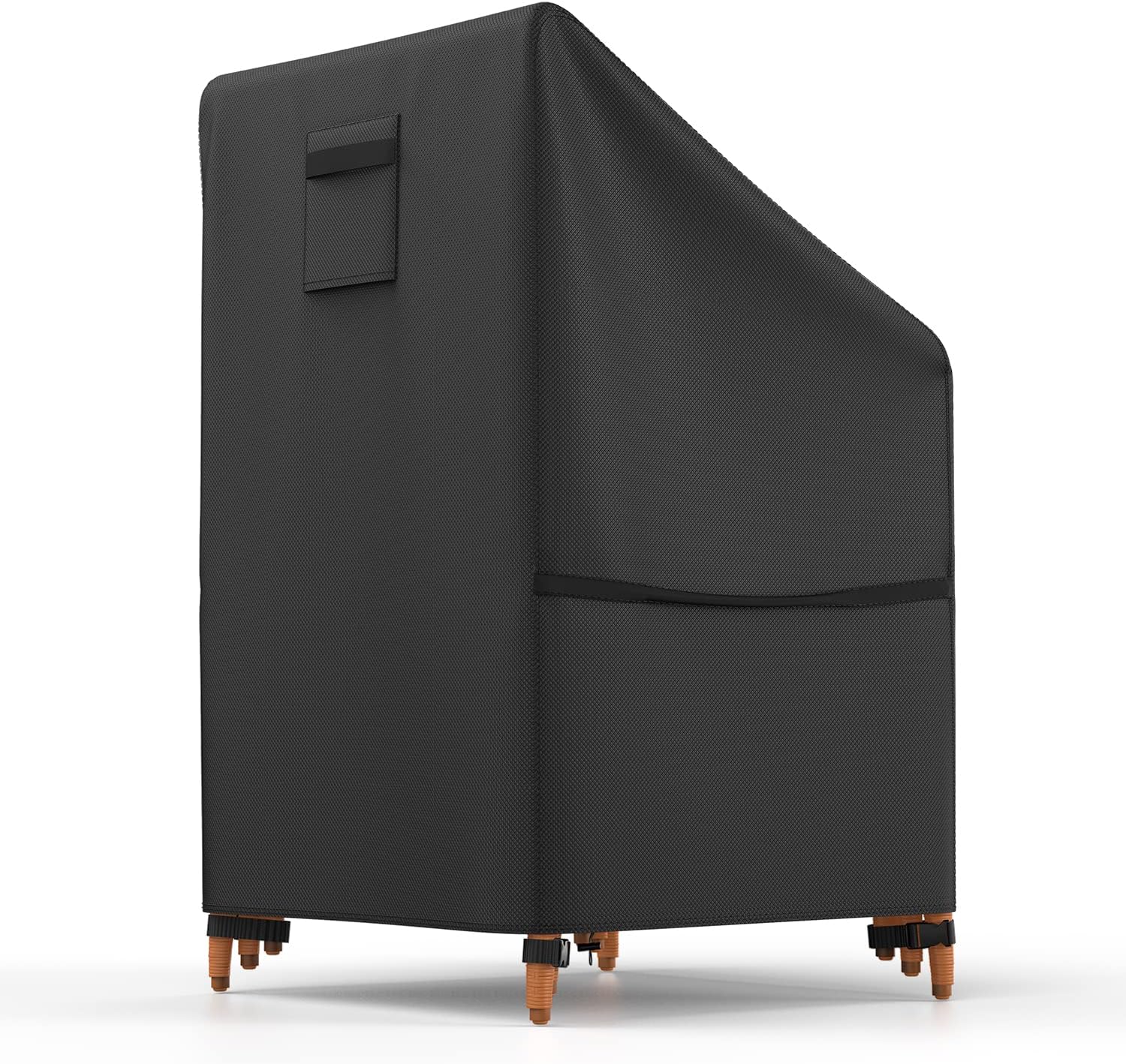 Housse de Chaise Jardin 210D Oxford - Imperméable, Anti-UV et Résistante au Vent avec Système de