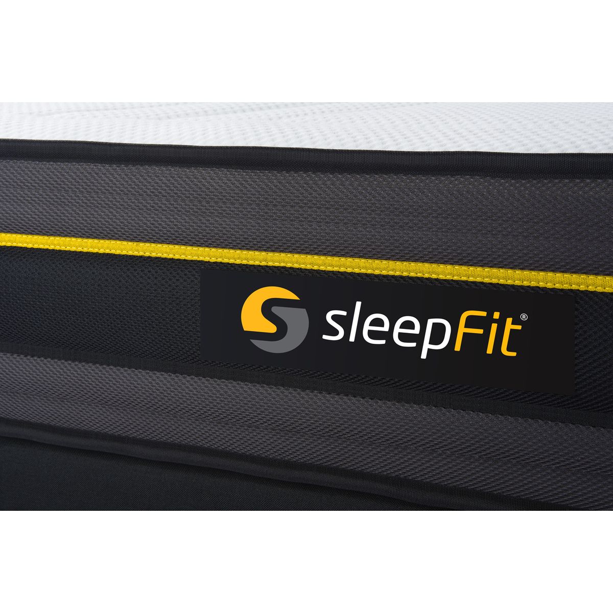 Ensemble matelas 90 x 190 cm Active - Mémoire de forme - Ep : 24 cm - Ferme - sommier Blanc - 6