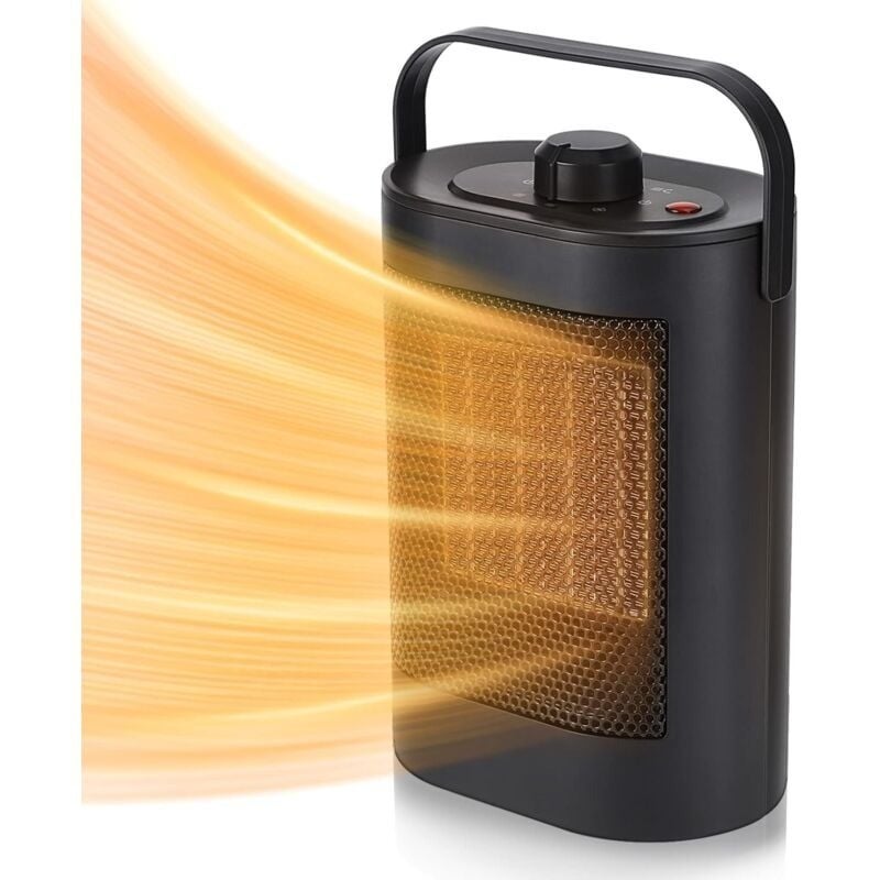 Miniaturowy elektryczny grzejnik energooszczędny, ceramiczny grzejnik wentylatorowy, przenośny grzejnik