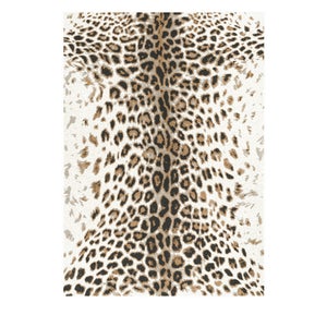 Tapis en vinyle d'animal motif et imprimé léopard