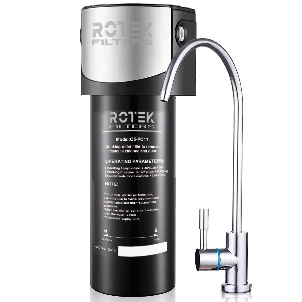 Filtre à Eau Pour Système De Filtration D'eau De Robinet à 3 étapes