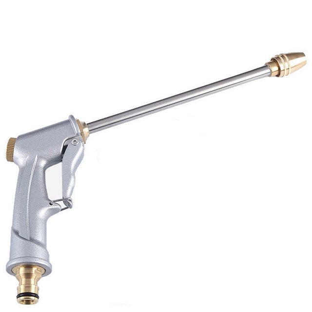 1 lancia a getto in metallo per idropulitrice ad alta pressione gomito pistola ad acqua multiangolare estensione bacchetta lancia con attacco rapido 1/4