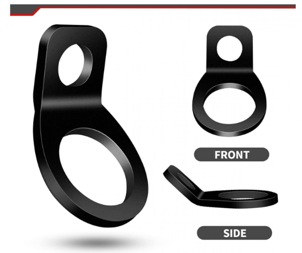 10 Anelli Di Ancoraggio Con O-ring - Ideali Per Garage, Officina