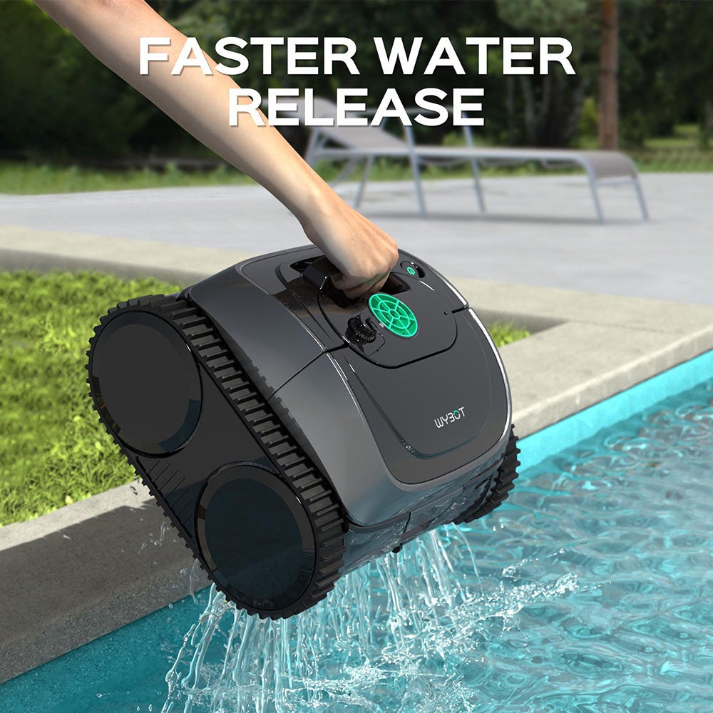 Robot Nettoyeur de Piscine Sans Fil WYBOT C1 - Autonomie 150min - Escalade Parois - Navigation Intelligente & Contrôle App - Piscine Jusqu'à 150m² - 7